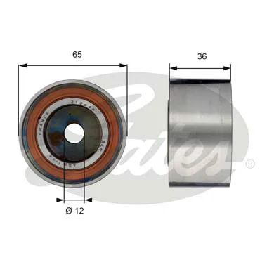 Rolo parasita da correia do mecanismo de distribuição de gás Fiat/Alfa/Lancia 9651260980 preço, a partir de 18,98 USD