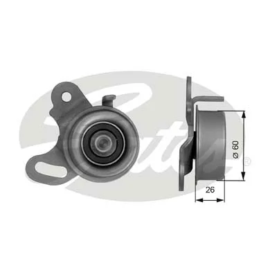 Compre MD030605 Hyundai/Kia Rolo de reguladora de tensão da correia do mecanismo de distribuição de gás