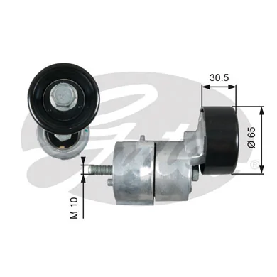 Reguladora de tensão da correia de transmissão KIA Sorento II SUV (XM) (2009 - 2014) II