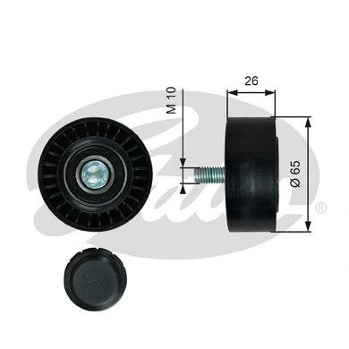  Rolo parasita da correia de transmissão Mercedes GLC SUV (X253) (2015 - 2022) 