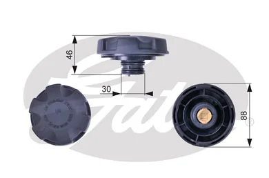  Tampa (tampão) do tanque de expansão BMW 5 carrinha (G31) (2017 - 2026) 