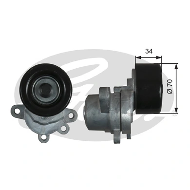 Reguladora de tensão da correia de transmissão para Nissan Murano  Z51