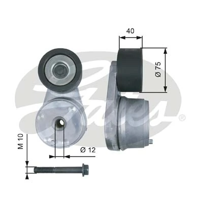 Compre T38508 Gates Reguladora de tensão da correia de transmissão