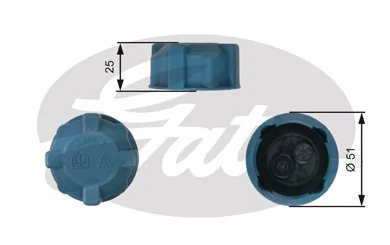 Compre 51783661 Fiat/Alfa/Lancia Tampa (tampão) do tanque de expansão