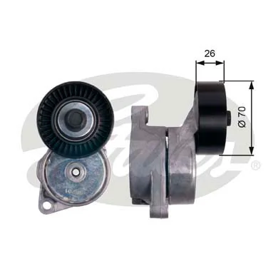  Reguladora de tensão da correia de transmissão BMW 5 carrinha (E61) (2003 - 2009) 
