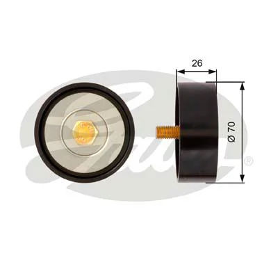 Rolo parasita da correia de transmissão Gates T36307 preço, a partir de 19,90 USD
