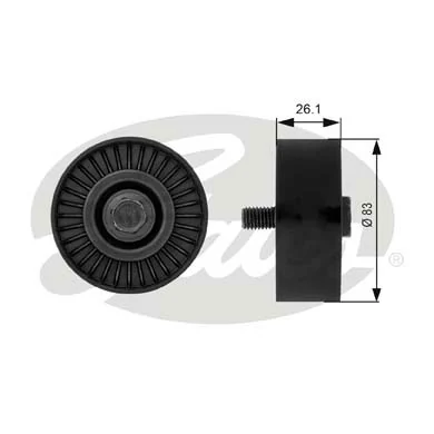 12200 VAG Rolo parasita da correia de transmissão