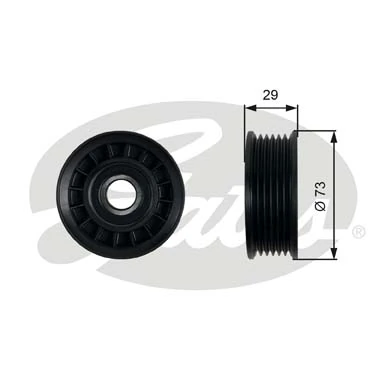 Compre T36398 Gates Rolo parasita da correia de transmissão
