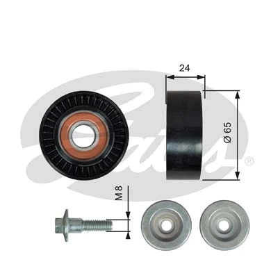 Compre Rolo parasita da correia de transmissão Ford Focus 3