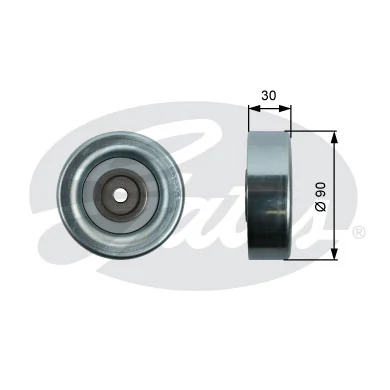 Rolo parasita da correia de transmissão para Mitsubishi Lancer IX CSA