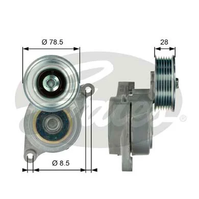 Compre T39103 Gates Reguladora de tensão da correia de transmissão