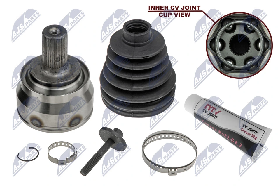 Junta homocinética externa dianteira para Volvo V40 525, 526