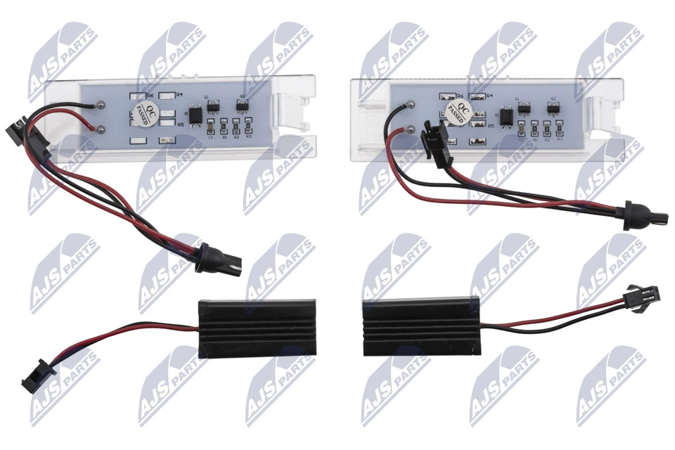 Lanterna da luz de fundo de matrícula traseira Peugeot/Citroen 46532400