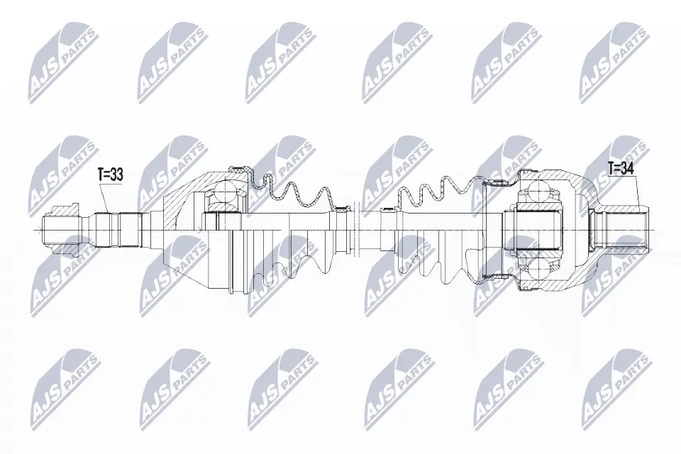 Semieixo (acionador) dianteiro direito SKF VKJC8277 preço, a partir de 76,13 USD