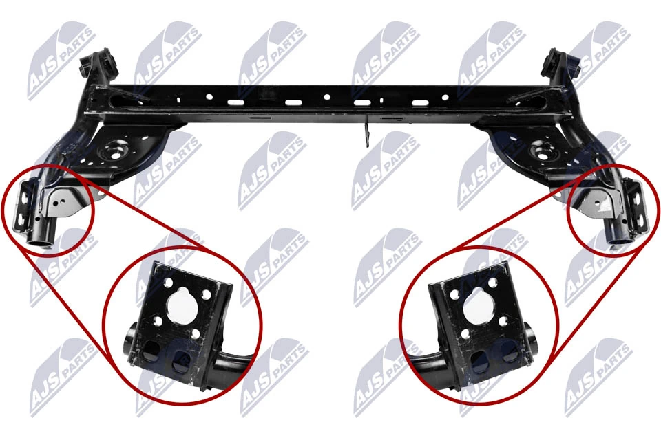 Viga de suspensão traseira (plataforma veicular) para Dacia Logan II L8_