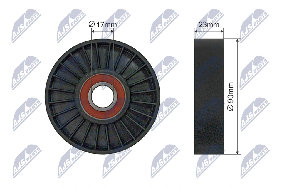 Compre 5172309 General Motors Rolo de reguladora de tensão da correia de transmissão