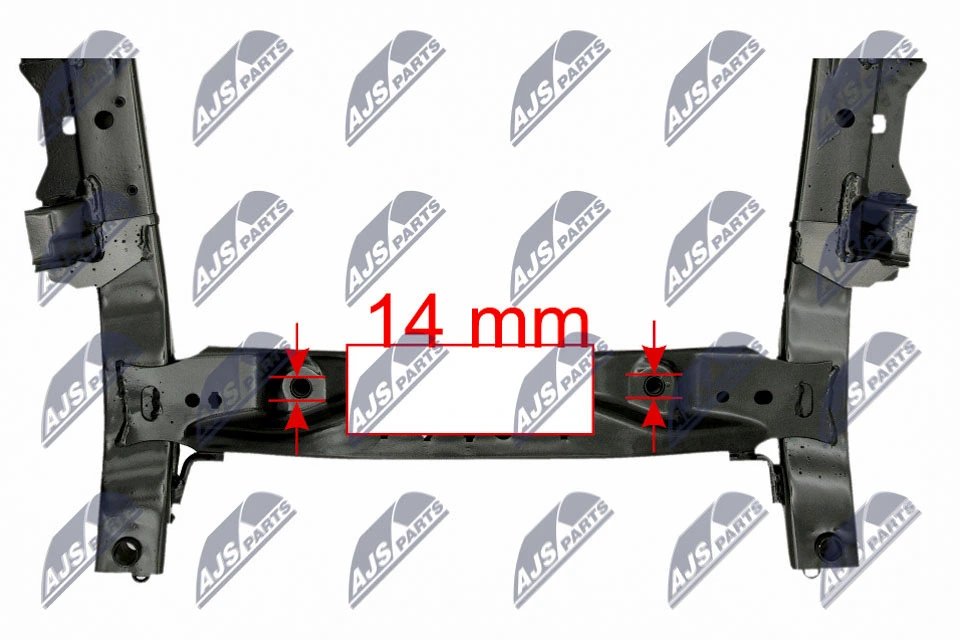 Viga de suspensão dianteira (plataforma veicular) Renault DOKKER  FE