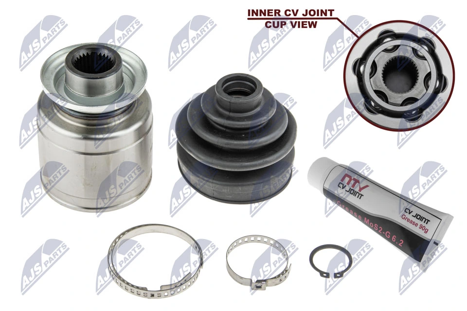 Junta homocinética interna dianteira esquerda PP0122620 Mazda