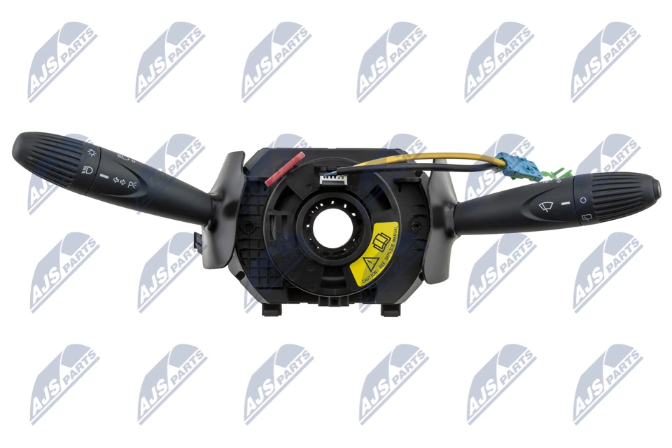 Comutador instalado na coluna da direção, montado Fiat Panda II 169A