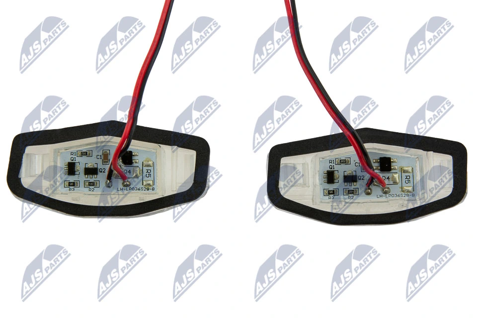 Lanterna da luz de fundo de matrícula traseira SKV 72SKV548
