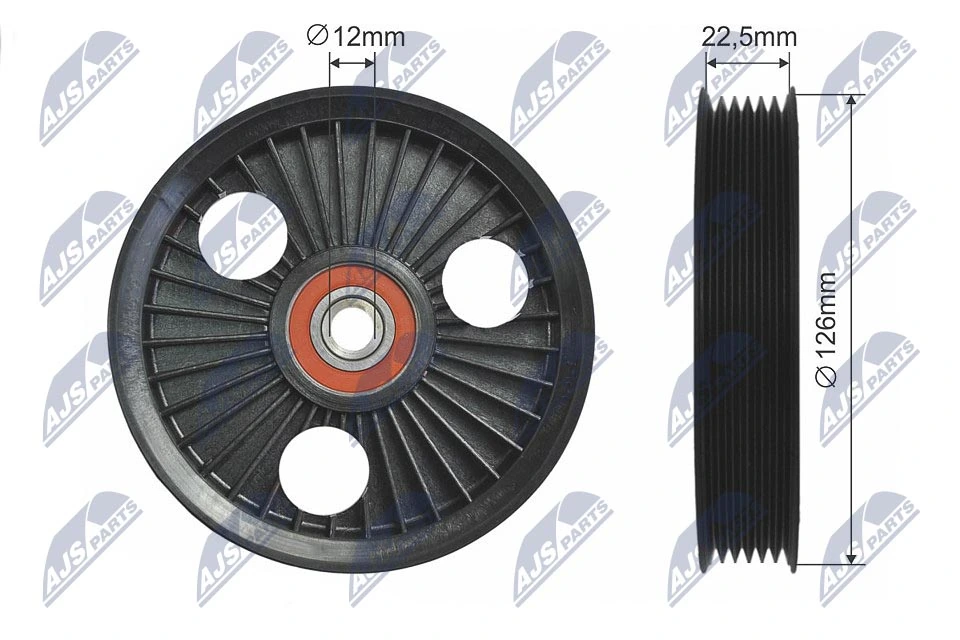 Rolo de reguladora de tensão da correia de transmissão Chrysler Voyager ao melhor preço