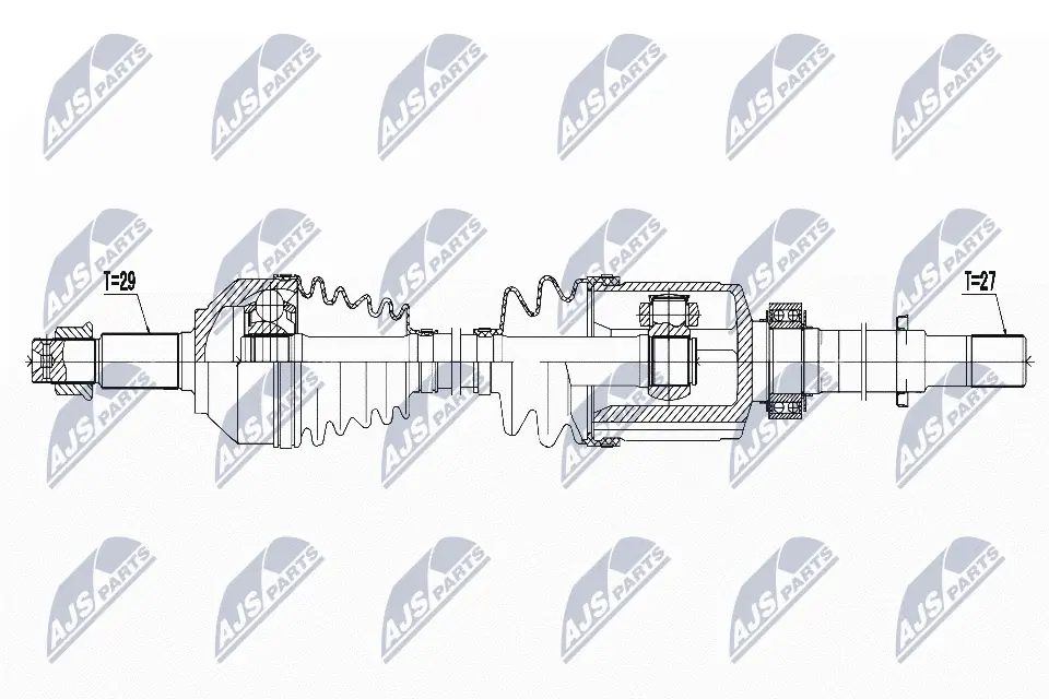 Compre 39100JG04C Renault (RVI) Semieixo (acionador) dianteiro direito