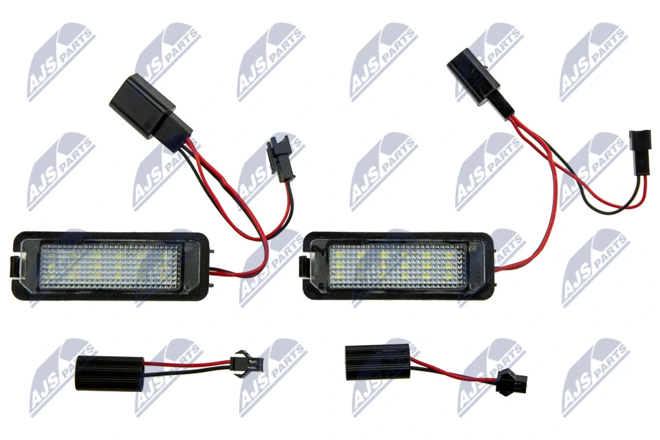  Lanterna da luz de fundo de matrícula traseira Volkswagen Polo VI hatchback (AW1, BZ1, AE1) (2017 - 2026) VI