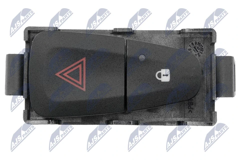 Botão de ativação do sinal de emergência Renault Clio SYMBOL sedan (LU) (2008 - 2026) SYMBOL