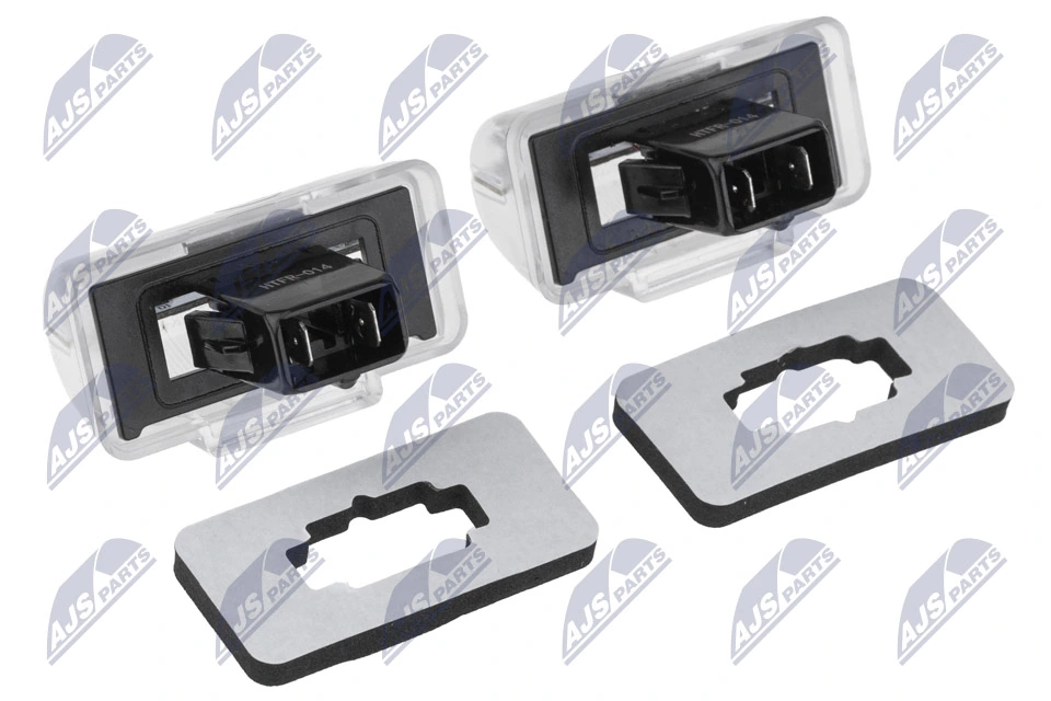 Lanterna da luz de fundo de matrícula traseira Ford Transit V V184/5