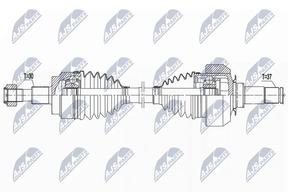 Semieixo traseiro para Mercedes ML/GLE  W164