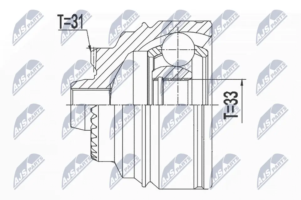 Junta homocinética externa dianteira BMW 1 preço, a partir de 52,35 USD