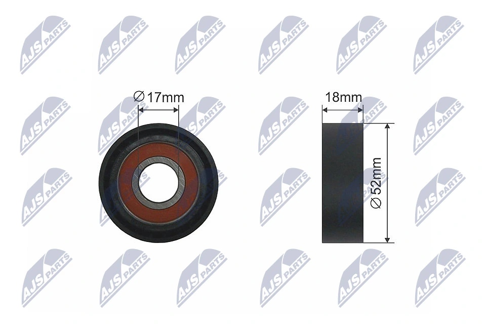 Rolo de reguladora de tensão da correia de transmissão Ford Mondeo III B4Y ao melhor preço