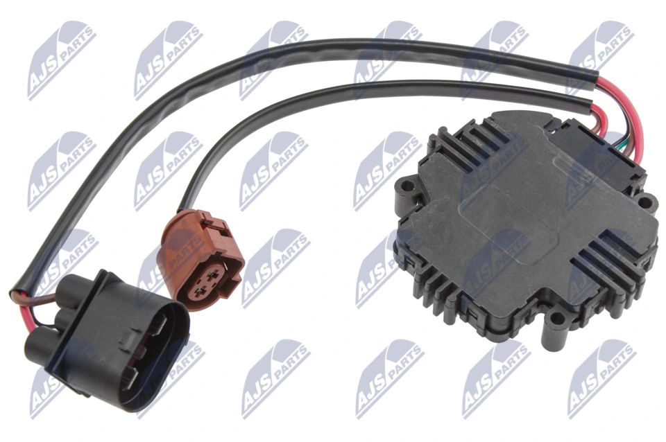 ERDAU012 NTY Ventilador elétrico de esfriamento montado (motor + roda de aletas) esquerdo