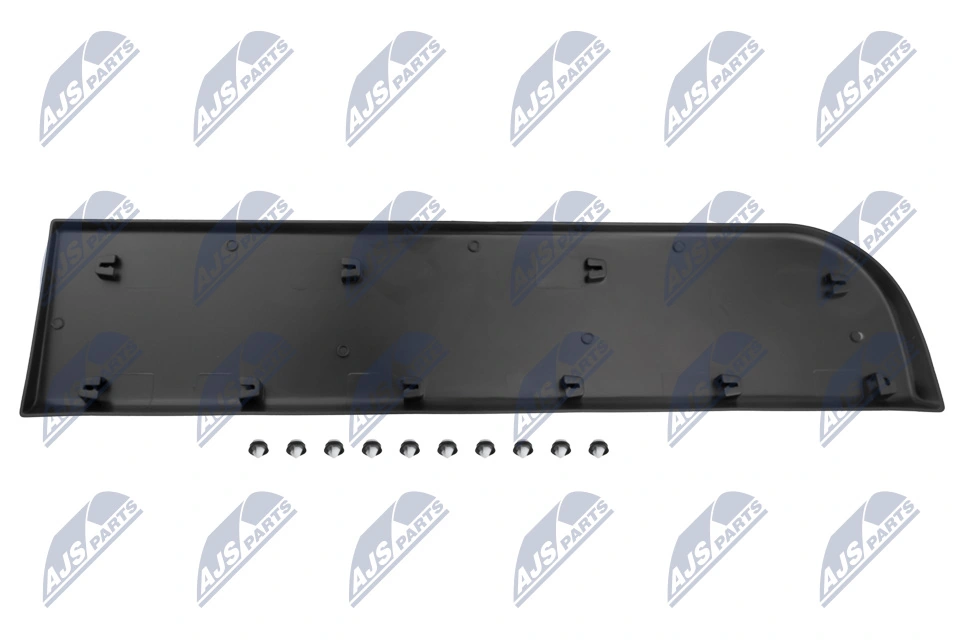 Placa sobreposta direita da porta batente traseira Opel 93197467