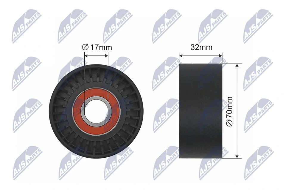 Rolo de reguladora de tensão da correia de transmissão BMW 7  F01, F02, F03, F04 ao melhor preço