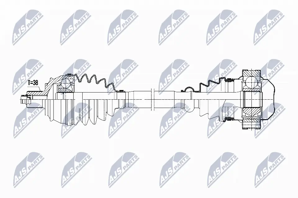  Semieixo traseiro Audi A6 C6 sedan (4F2) (2004 - 2011) C6