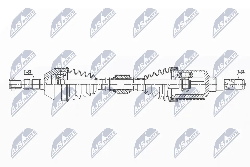 Semieixo (acionador) dianteiro direito General Motors 39069606 preço, a partir de 78,63 USD