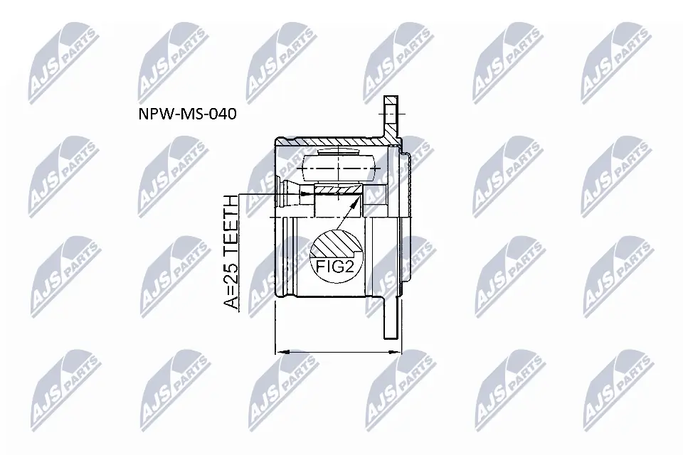 Junta homocinética externa dianteira direita Hyundai/Kia MB526147 preço, a partir de 46,63 USD