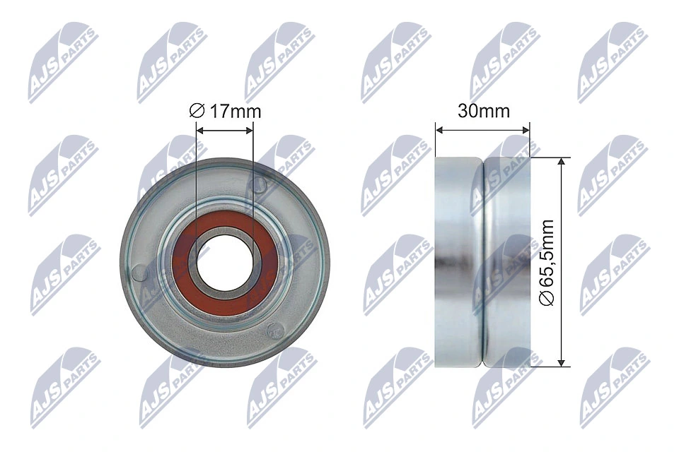 Rolo de reguladora de tensão da correia de transmissão XM163 PLUS AFTERMARKET
