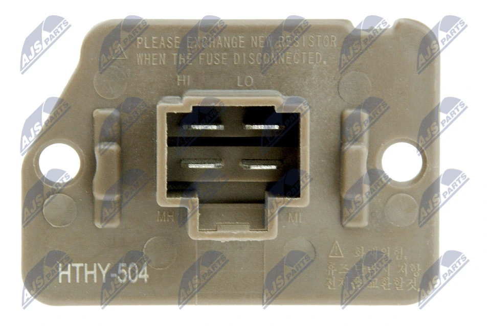 Resistor (resistência) de ventilador de forno (de aquecedor de salão) ERDHY504 NTY
