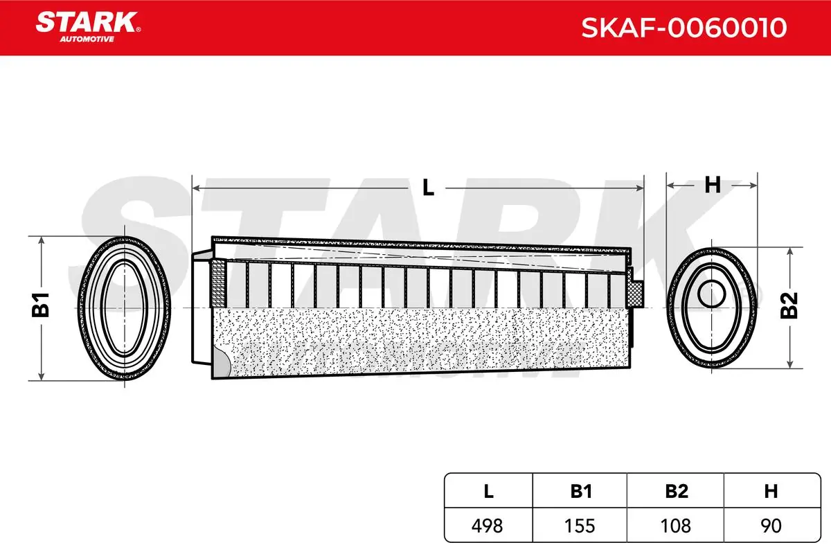 Filtro de ar para Land Rover Range Rover L322