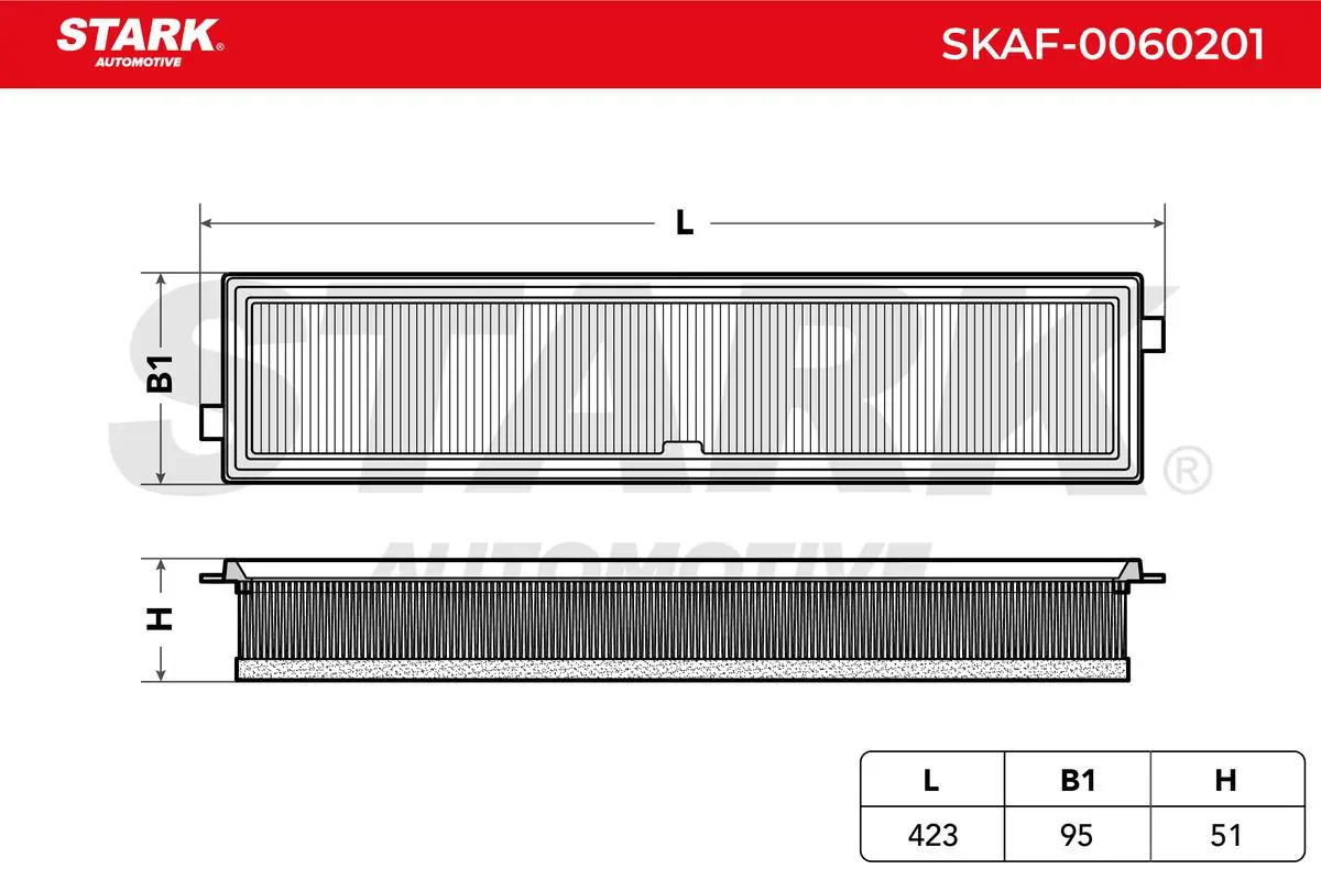 Compre SKAF0060201 Market (OEM) Filtro de ar