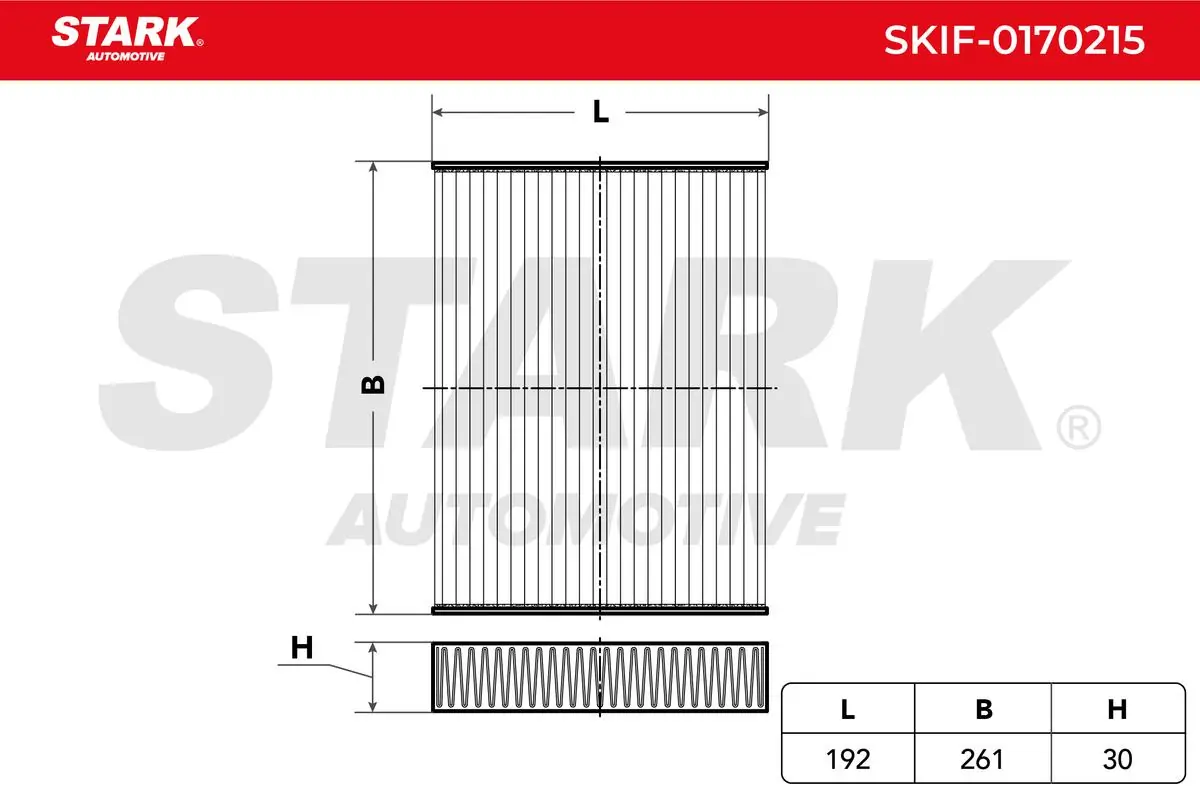 SKIF0170215 Market (OEM) Filtro de salão