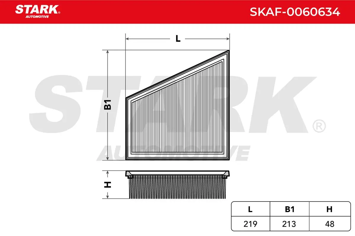 Filtro de ar SKAF0060634 Market (OEM)