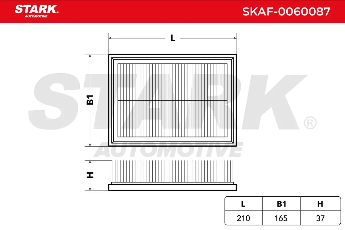 Filtro de ar SKAF0060087 Market (OEM)