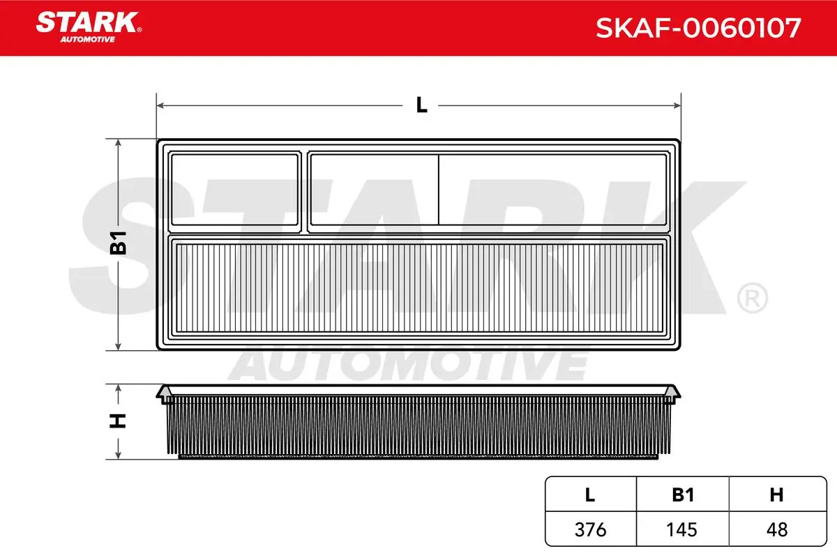 Compre SKAF0060107 Market (OEM) Filtro de ar