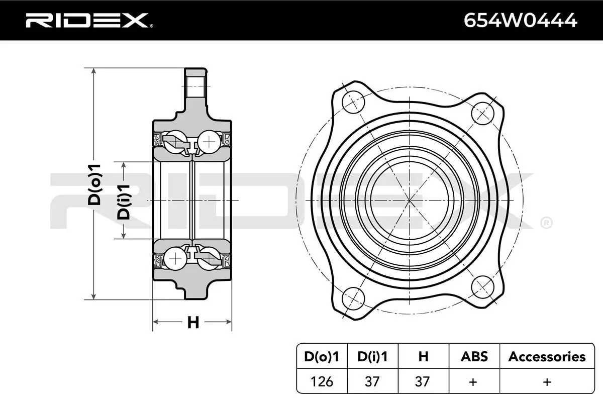 Rolamento de cubo dianteiro Alfa Romeo 147 937 ao melhor preço
