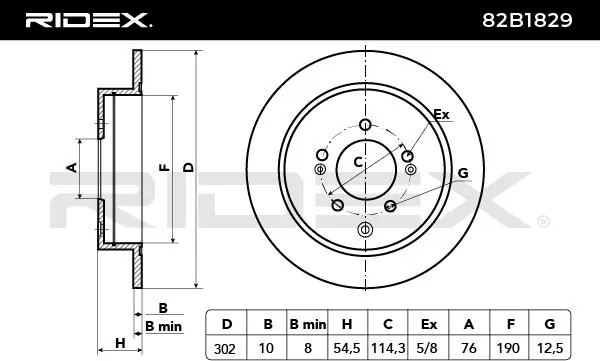Disco do freio traseiro para Hyundai Tucson TL