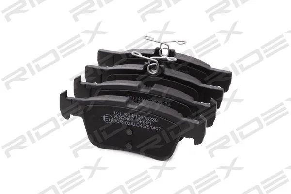 Compre 402B1083 Ridex Sapatas do freio traseiras de disco