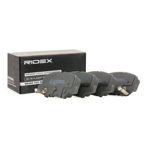 Compre 402B0831 Ridex Sapatas do freio traseiras de disco